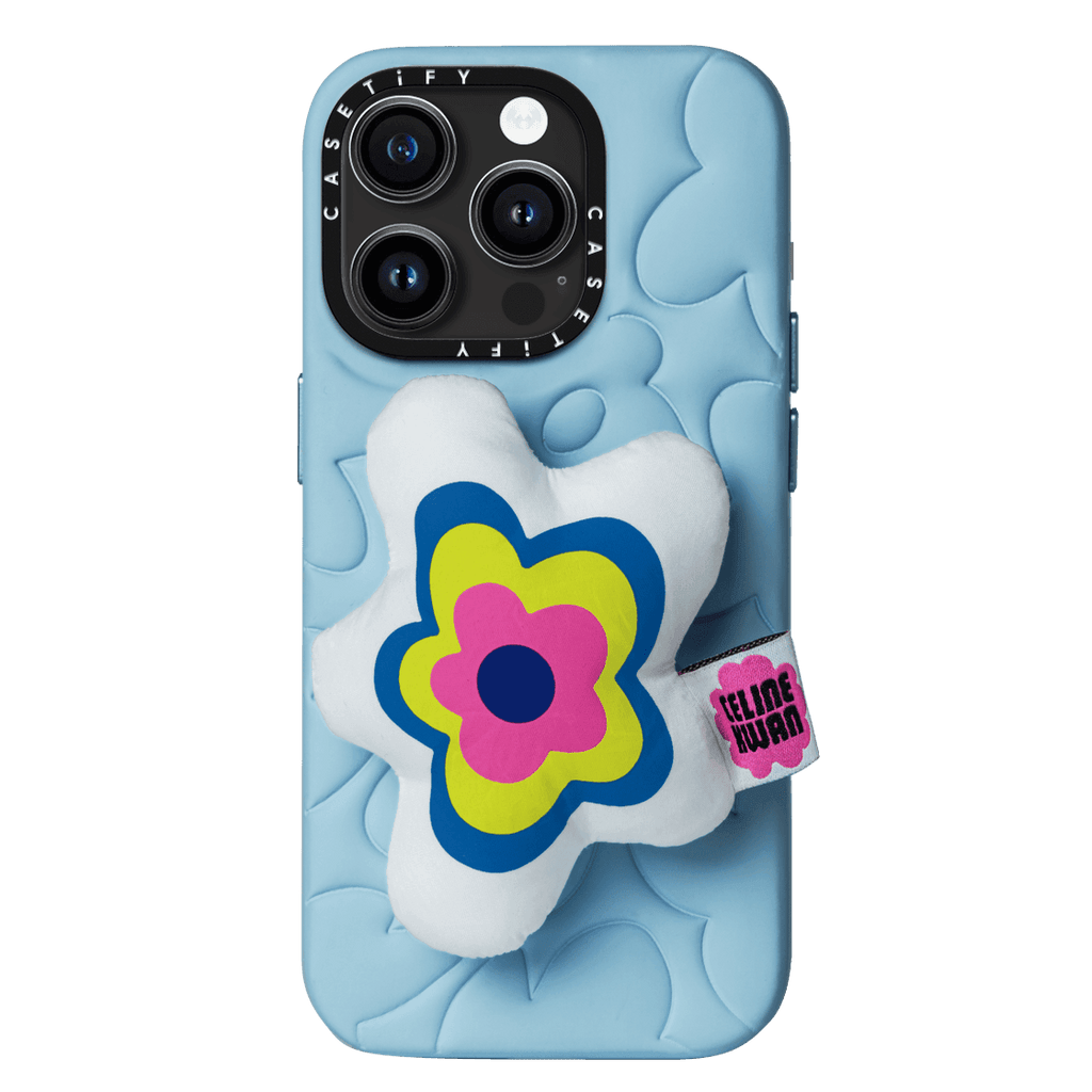 CELINE KWAN Flower Grippy Case - iPhone 15 Pro Max