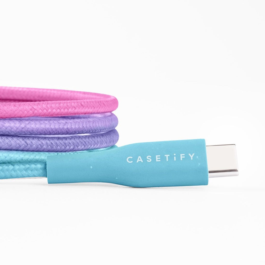 USB-C to USB-C Cable (1m / 3.3ft) - Cotton Candy | Image 1