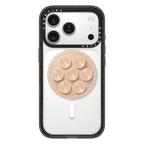 Snappy Snap & Stick Grip Stand MagSafe Compatible - Oat | Image 1