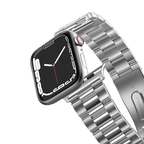 Stainless Steel 3-Link Band 45mm (Series 7-9) - Silver | Image 1
