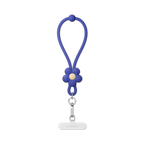 Adjustable Jelly Wristlet - Ultraviolet Blue