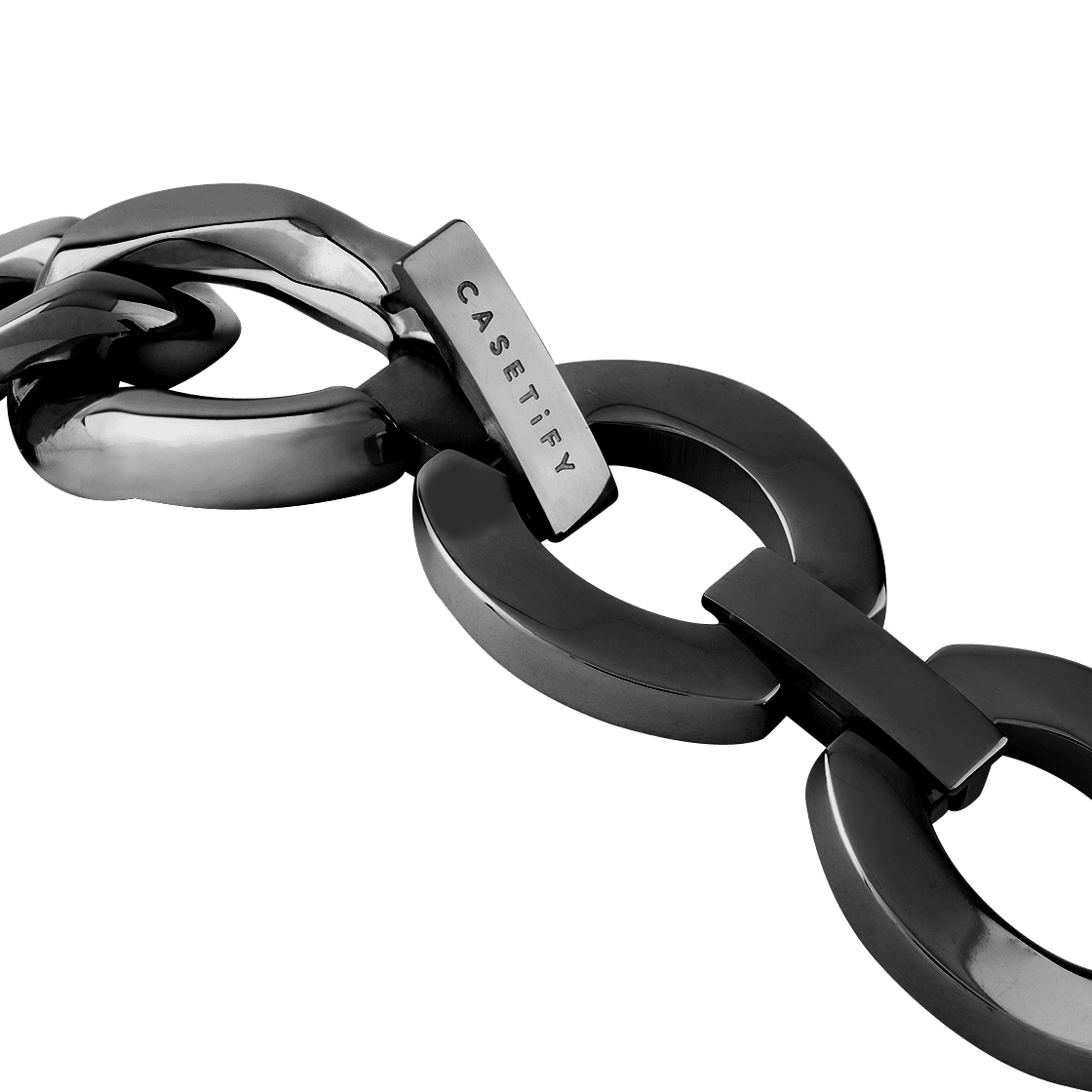 Chain Bracelet 46mm (Series 11) - Black