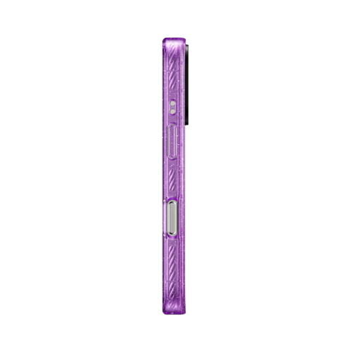 I love us by ReenP | iPhone 16 Pro Max / Impact Case MagSafe Compatible / Glitter Purple | Image 3