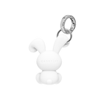 Charm Keychain - Bunny - White