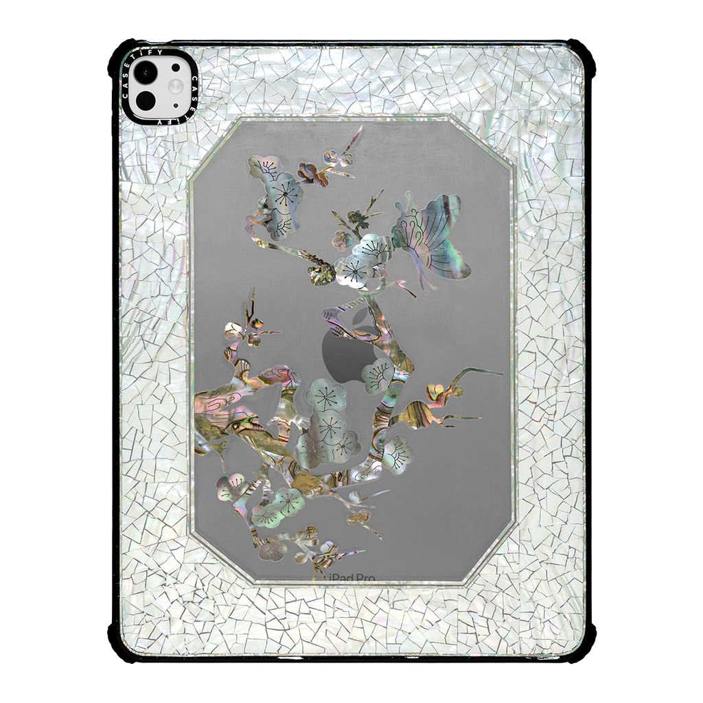 Miss Sohee Mother of Pearl Tablet Case - Ivory - iPad Pro 12.9 (5th/6th Gen) | Image 1