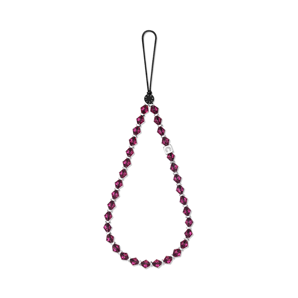 Glossy Phone Charm - Fuchsia | Image 1