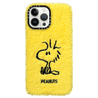 CASETiFY x Snoopy iPhone 13 Pro Max Plush Case Woodstock - Yellow | Image 1