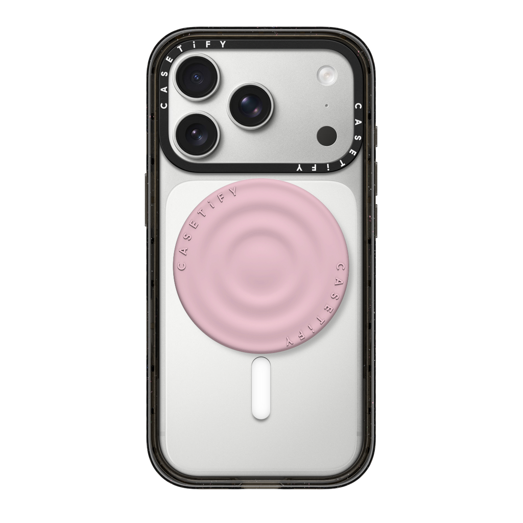 Snappy Ripple Grip Stand MagSafe Compatible - Primrose Pink | Image 1