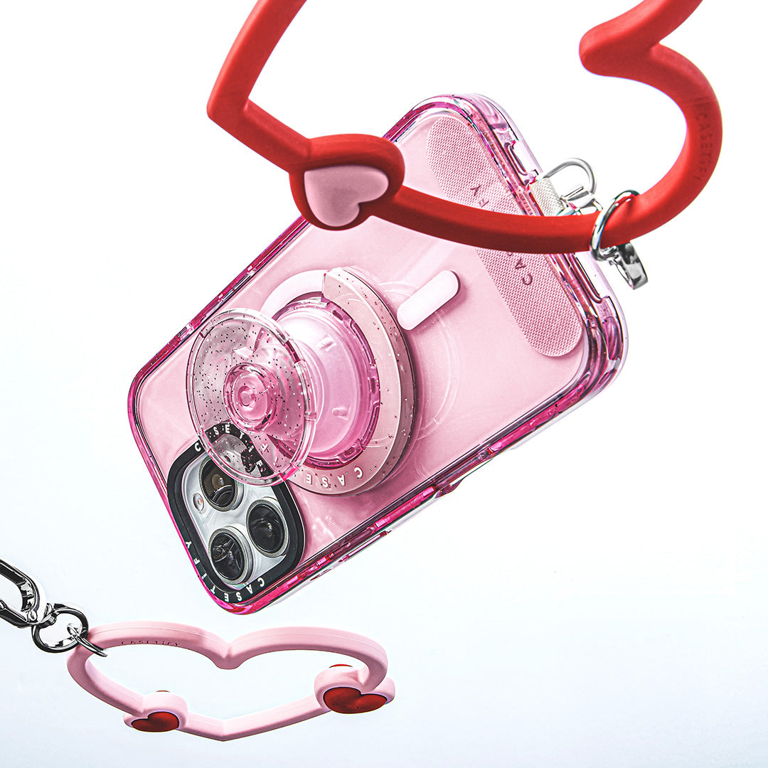 Butterbear Big Face Snappy Grip Holder | Snappy Grip Holder / Snappy Grip Holder MagSafe Compatible / Pink | Image 5