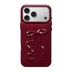 iPhone 17 Pro Max - Pillow Case - Ruby Red Bow | Image 1