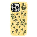 Winnie the Pooh Teddy Tossed Floral Plush Case - iPhone 15 Pro Max | Image 1