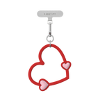 Heart Phone Wristlet - Red Romance