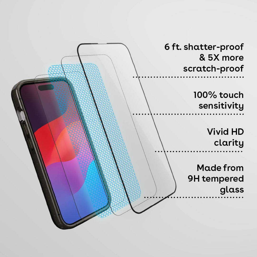 iPhone 16 Pro Max Impact HD Screen Protector