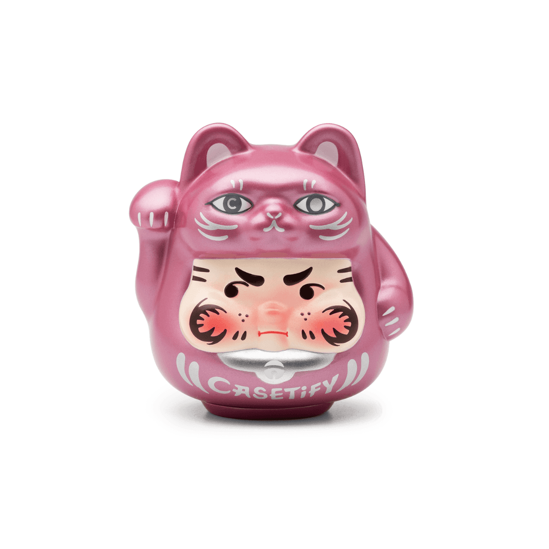 PP X MONSTER Lucky Kitten Daruma Metallic Pink Edition | Image 1