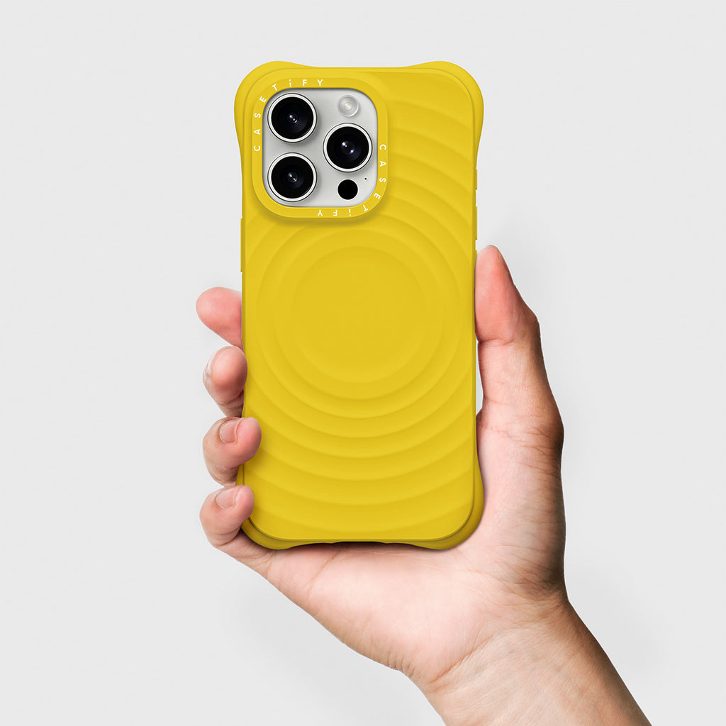 iPhone 16 Pro - Ripple Case - Volt Yellow