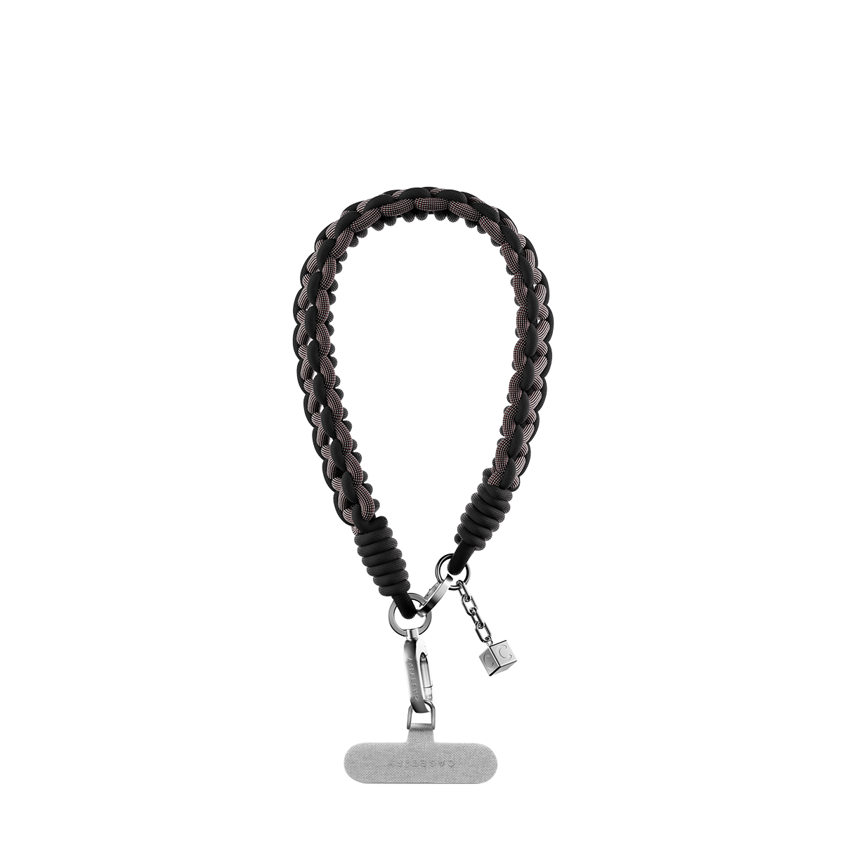 Rope Wrist Strap Double End - Black