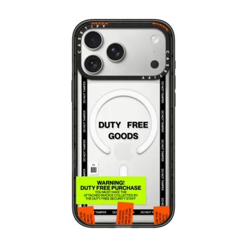 Duty Free | iPhone 17 Pro Max / Impact Case MagSafe Compatible / Black | Image 1