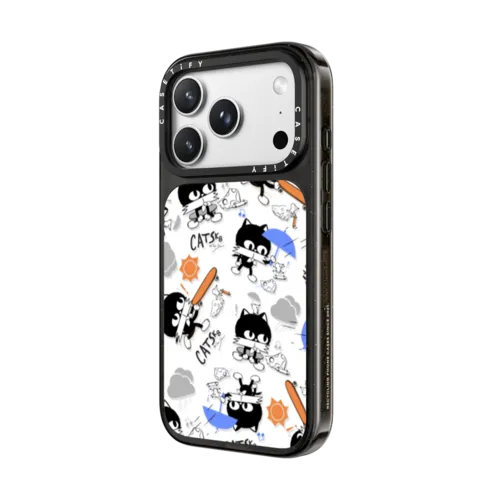 Weather Report | iPhone 18 Pro Max / Impact Case MagSafe Compatible - Glossy / Glossy Black | Image 2