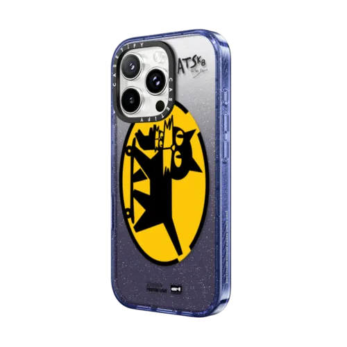 Catsk8 Delivery Service | iPhone 16 Pro / Impact Case MagSafe Compatible / Glitter Indigo | Image 2