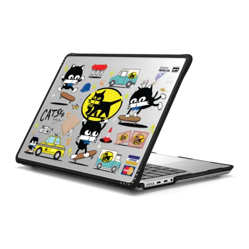 CATSK8 | MacBook Pro 14-inch (M1 - M5) / MacBook Impact Case / Black | Image 1