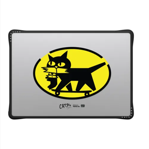 Catsk8 Delivery Service | MacBook Pro 14-inch (M1 - M5) / MacBook Impact Case / Black | Image 2