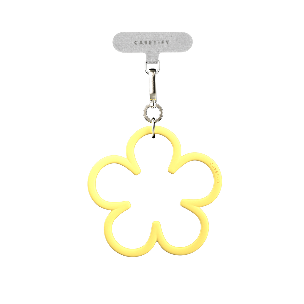 Jelly Wristlet - Flower - Yellow Flower