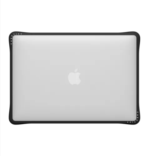 Clear MacBook Case | MacBook Air 13-inch (M1 / Intel) / MacBook Impact Case / Black | Image 2