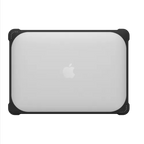 Clear MacBook Case | MacBook Pro 13-inch (M1 / M2 / Intel)  / MacBook Bounce Case / Black | Image 2