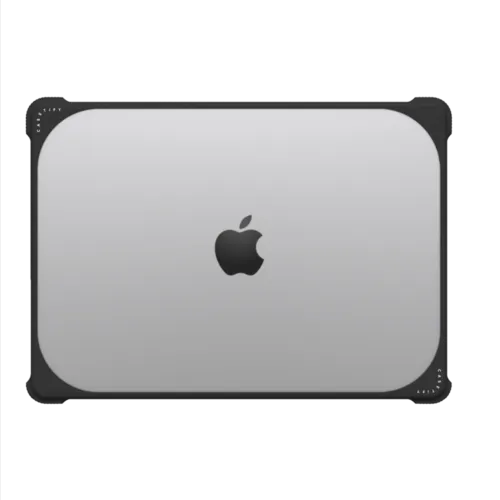 Clear MacBook Case | MacBook Pro 14-inch (M1 - M5) / MacBook Bounce Case / Black | Image 2