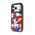 Colorflies by EttaVee | iPhone 18 Pro Max / Impact Case MagSafe Compatible - Glossy / Glossy Black | Image 2
