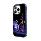 Moon Camping | iPhone 16 Pro / Impact Case MagSafe Compatible / Glitter Indigo | Image 2