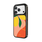 Lemons by Poketo | iPhone 18 Pro Max / Impact Case MagSafe Compatible - Glossy / Glossy Black | Image 2