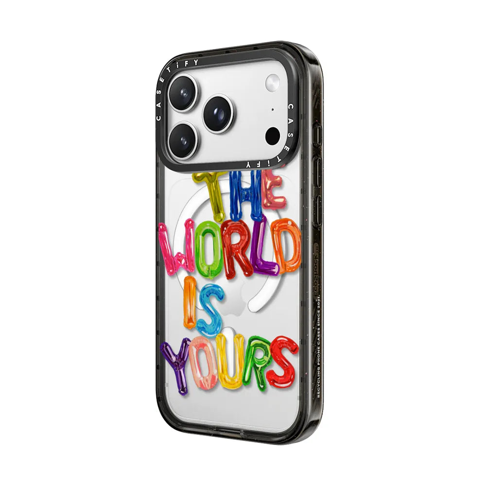 THE WORLD IS YOURS IPHONE CASE BY SUE TSAI