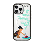 ARTIST FEARS IPHONE CASE BY SUE TSAI | iPhone 16 Pro Max / Impact Case MagSafe Compatible / Black | Image 1