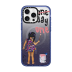 DAY ONE IPHONE CASE BY SUE TSAI | iPhone 16 Pro Max / Impact Case MagSafe Compatible / Glitter Indigo | Image 1