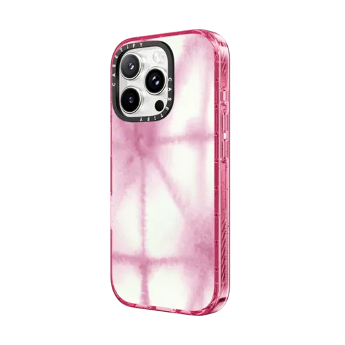 Purple Shibori | iPhone 16 Pro Max / Impact Case MagSafe Compatible / Pink Fizz | Image 2