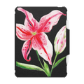 Stargazer Lily | iPad Air (4th/5th gen) / iPad Impact Folio Case / Black | Image 1