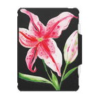 Stargazer Lily | iPad Air (4th/5th gen) / iPad Impact Folio Case / Black | Image 1