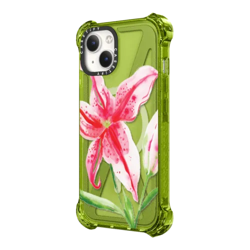 Stargazer Lily | iPhone 14 Plus / Bounce Case MagSafe Compatible / Kiwi | Image 2
