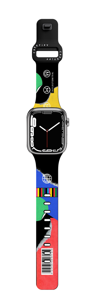 #javilostcontrol | Apple Watch Series 7-9 (45mm) / Impact Band / Black | Image 1