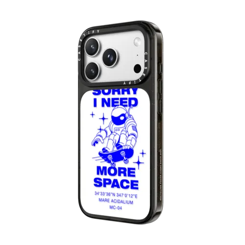 Sorry I need more space | iPhone 18 Pro Max / Impact Case MagSafe Compatible - Glossy / Glossy Black | Image 2