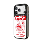 Never Regretti | iPhone 18 Pro Max / Impact Case MagSafe Compatible - Glossy / Glossy Black | Image 2