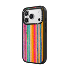 Lineation No. 62 by Ingrid Ching | iPhone 17 Pro Max / Impact Case MagSafe Compatible / Matte Black | Image 2