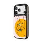 Peace Sign by aLILscribble | iPhone 18 Pro Max / Impact Case MagSafe Compatible - Glossy / Glossy Black | Image 2