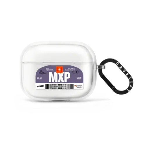 Airport Luggage Tag - Issue 2 - MXP | AirPods Pro 2 / Earbuds Impact Case / Frost | Image 1