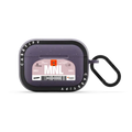 Airport Luggage Tag - Issue 2 - MNL | AirPods Pro 2 / Earbuds Bounce Case / Matte Deep Purple | Image 1