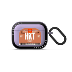 Airport Luggage Tag - Issue 2 - HKT | AirPods Pro 3 / Earbuds Bounce Case / Matte Lavender | Image 1
