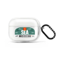 Airport Luggage Tag - Issue 2 - SEA | AirPods Pro 2 / Earbuds Impact Case / Frost | Image 1