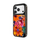 EttaVee Watercolor Fleurs | iPhone 18 Pro Max / Impact Case MagSafe Compatible - Glossy / Glossy Black | Image 2