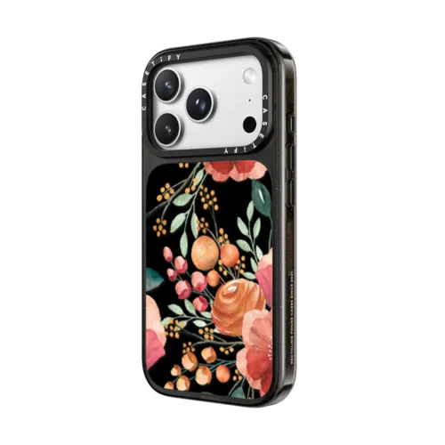 Clear 2 Vintage Posh iPhone case | iPhone 18 Pro Max / Impact Case MagSafe Compatible - Glossy / Glossy Black | Image 2